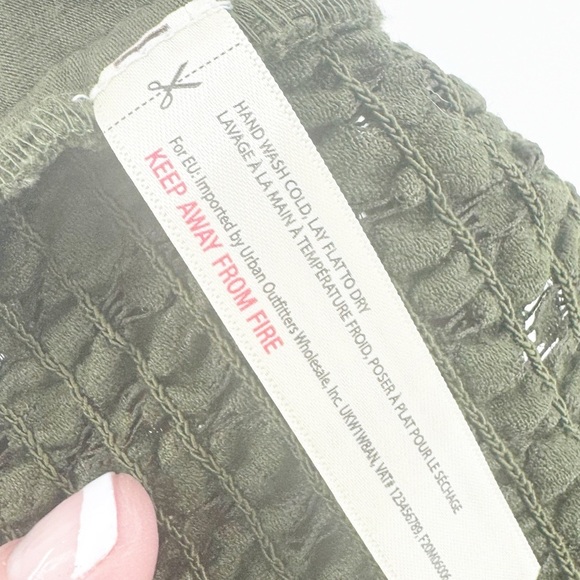 ✅ FREE PEOPLE ONE ADELLA Corset Olive Green Small Bralette SIZE SMALL - Picture 3 of 6